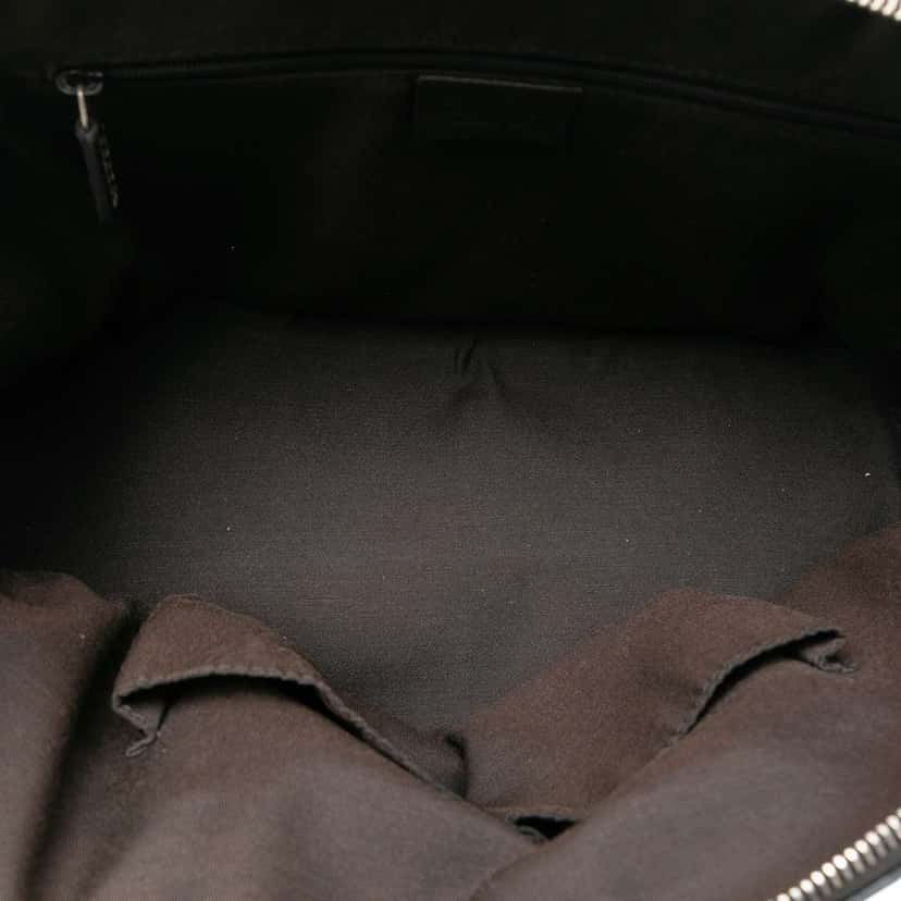 Gucci Medium GG Crystal Dome Satchel Brown Leather Good condition - Model View