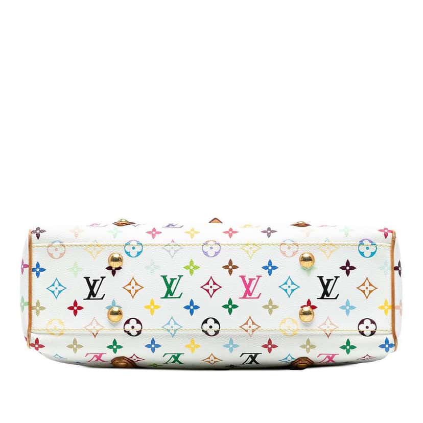 Louis Vuitton Monogram Multicolore Aurelia MM White Good condition - Inside View