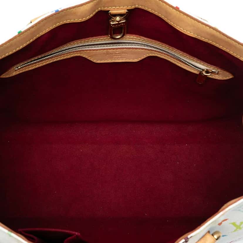 Louis Vuitton Monogram Multicolore Aurelia MM White Good condition - Model View