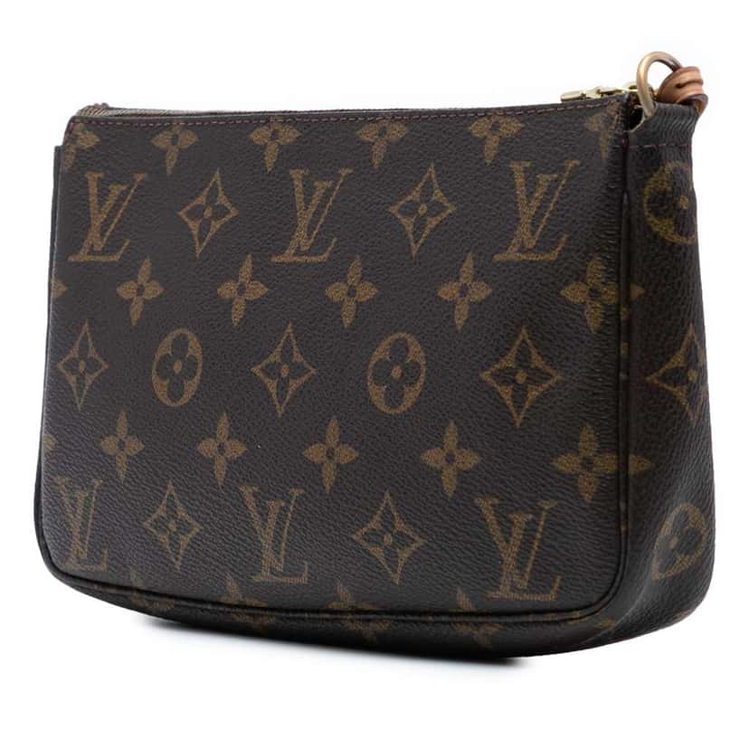Louis Vuitton Monogram Pochette Accessoires Brown Good condition - Back View