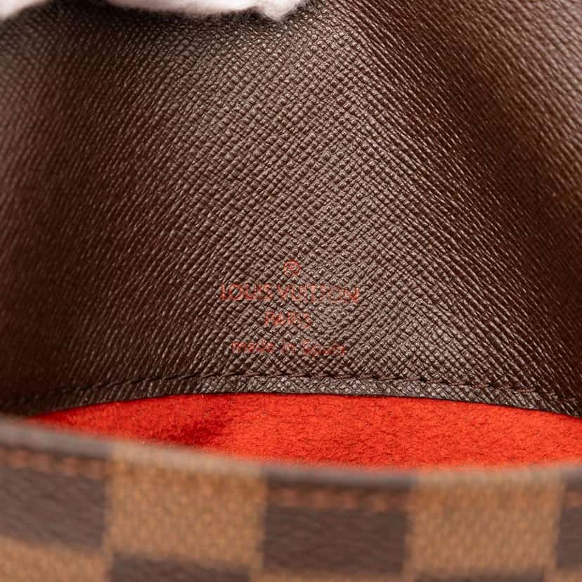 Louis Vuitton Damier Ebene Musette Salsa Long Strap Brown Good condition - Box View