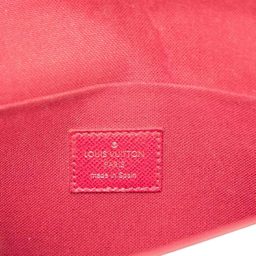 Louis Vuitton Monogram Pochette Felicie Brown Good condition - Box View