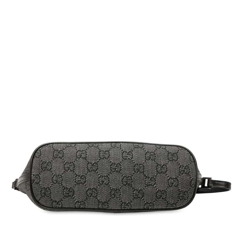 Gucci GG Denim Boat Grey Denim Good condition - Inside View