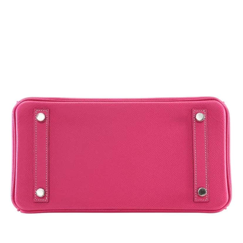 Hermès Epsom Candy Birkin Retourne 25 Pink Leather Good condition - Box View