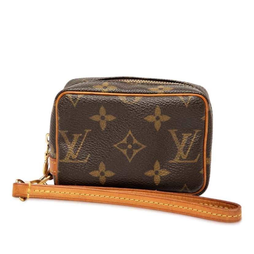 Louis Vuitton Monogram Trousse Wapity Brown Very good condition - Front View