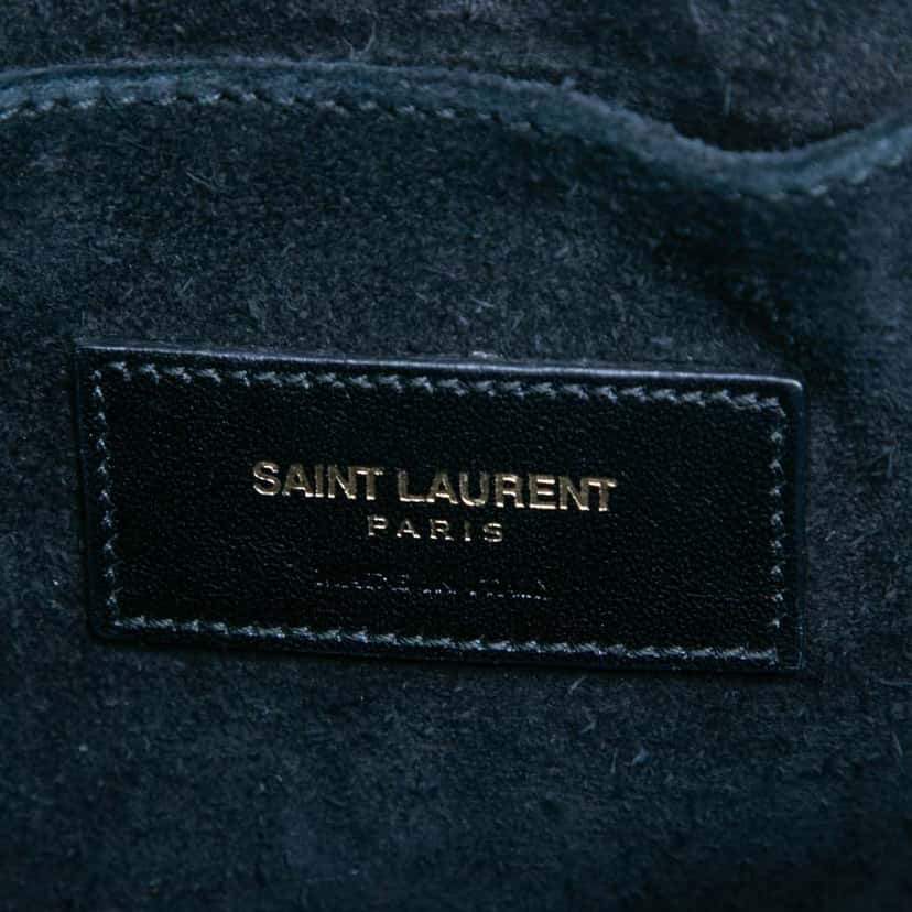 Saint Laurent Baby Leather Sac De Jour Satchel Black Leather Good condition - Box View