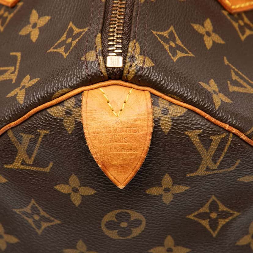 Louis Vuitton Monogram Speedy 30 Brown Fair condition - Box View