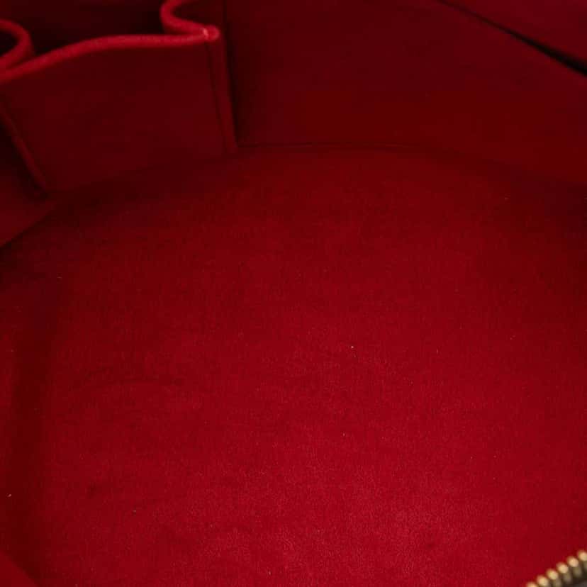 Louis Vuitton Damier Ebene Saleya PM Brown Good condition - Model View