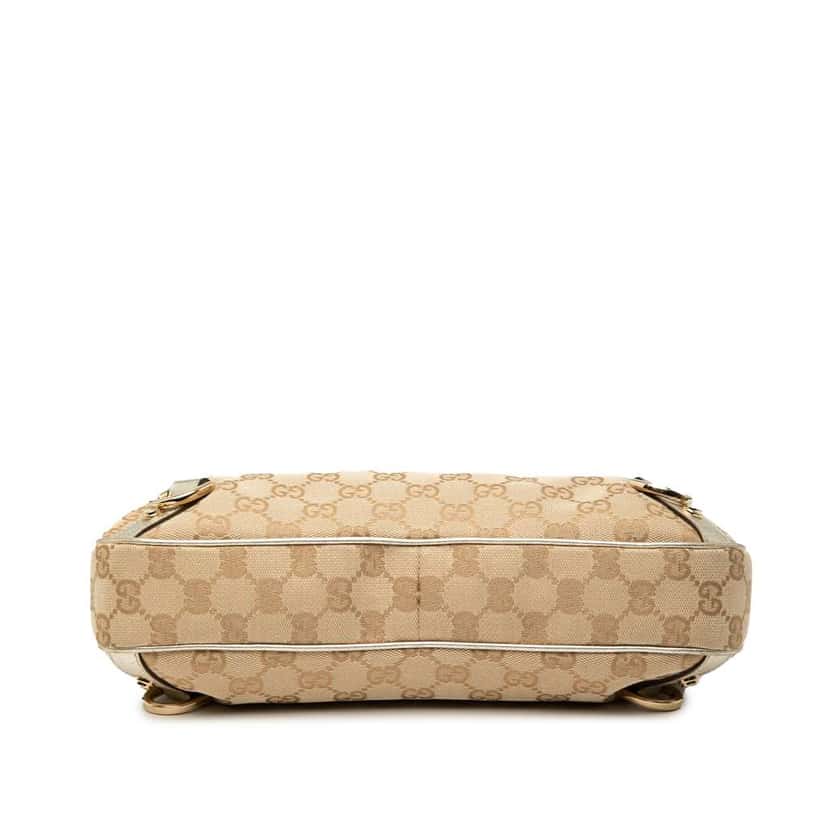 Gucci GG Canvas Abbey D Ring Shoulder Bag Brown Canvas Good condition - Inside View
