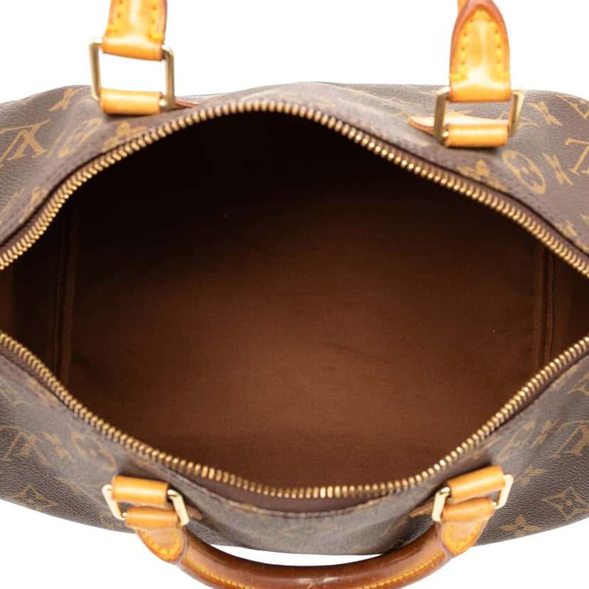 Louis Vuitton Monogram Speedy 30 Brown Good condition - Model View