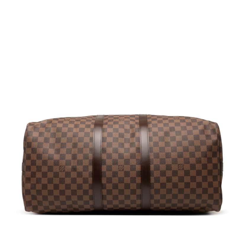 Louis Vuitton Damier Ebene Keepall Bandouliere 55 Brown Good condition - Inside View