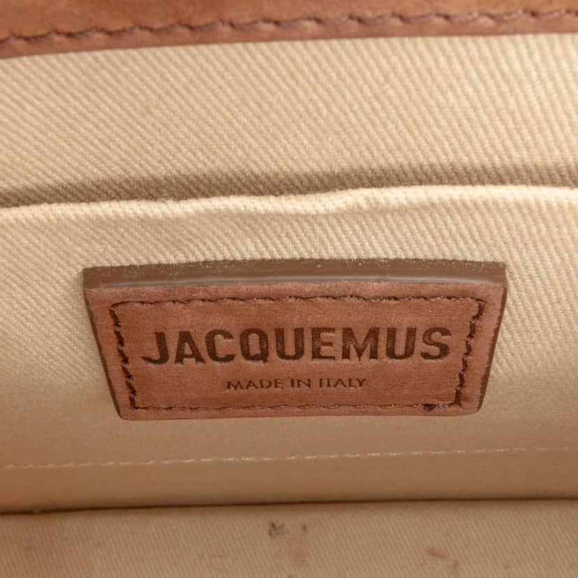 Jacquemus Nubuck Le Grand Chiquito Brown Leather Good condition - Box View