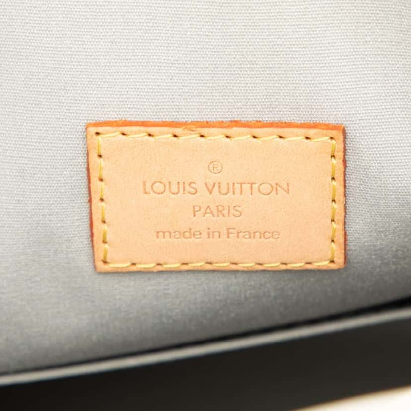 Louis Vuitton Monogram Vernis Brentwood White Leather Good condition - Box View