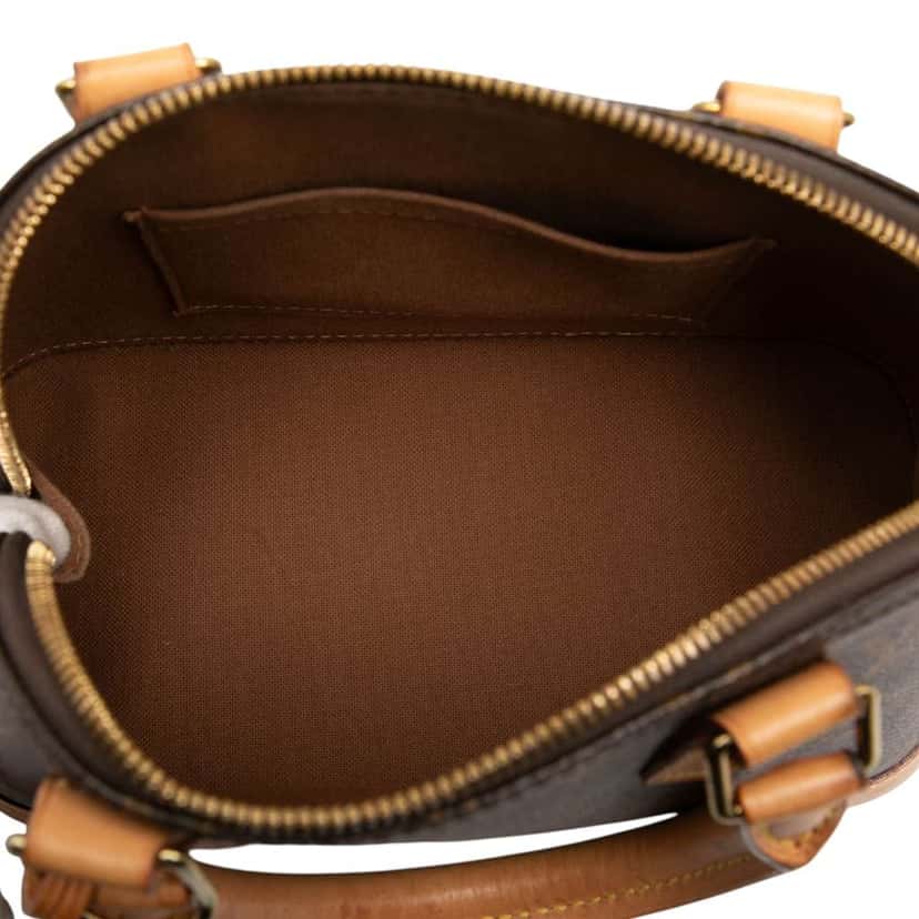 Louis Vuitton Monogram Alma BB Brown Fair condition - Model View