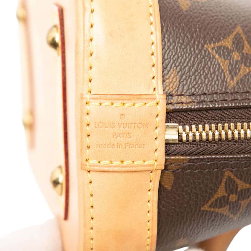 Louis Vuitton Monogram Alma BB Brown Fair condition - Box View