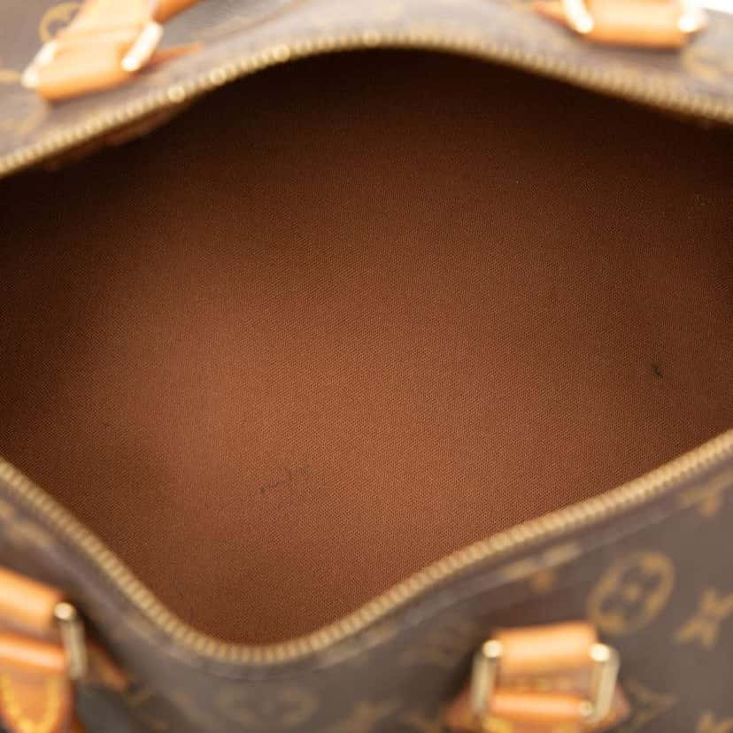Louis Vuitton Monogram Speedy 30 Brown Good condition - Model View