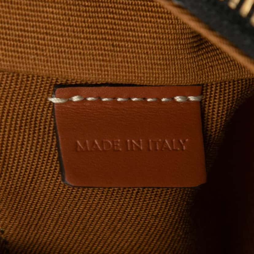 Celine Mini Triomphe Coated Canvas Ava Shoulder Bag Brown Canvas Good condition - Box View