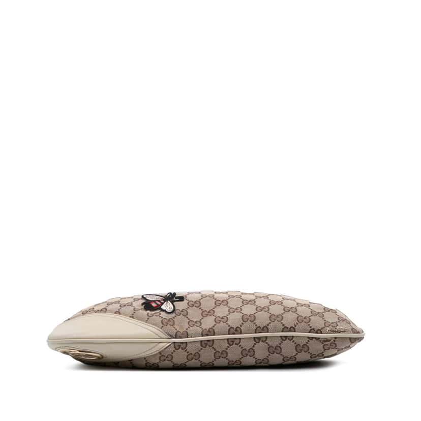 Gucci GG Canvas New Britt Hobo Brown Canvas Fair condition - Inside View