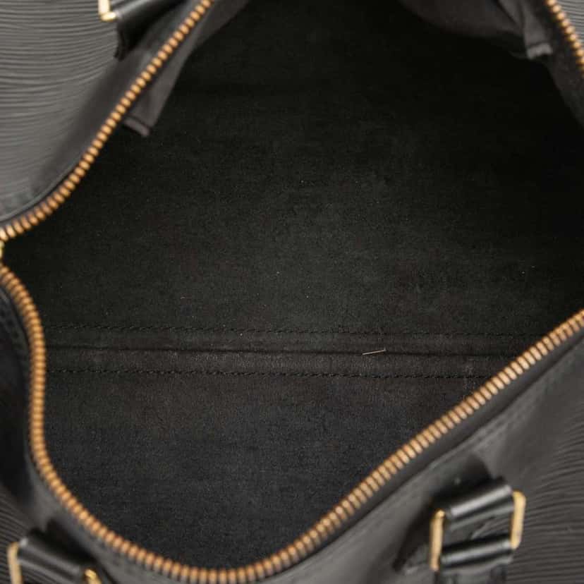 Louis Vuitton Epi Speedy 30 Black Leather Good condition - Model View