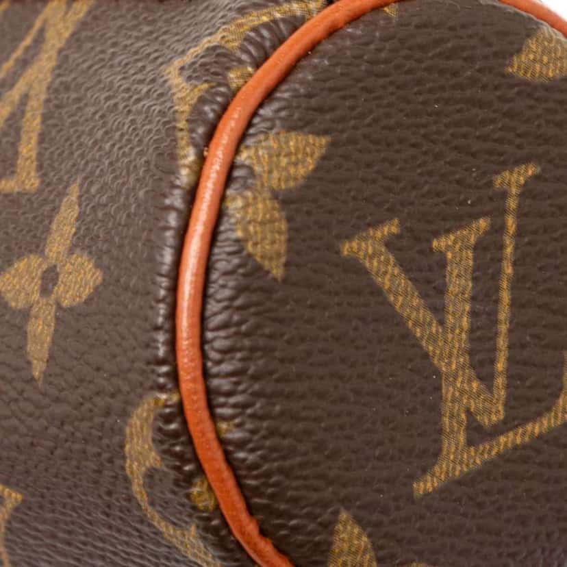 Louis Vuitton Monogram Papillon Pochette Brown Good condition - Box View
