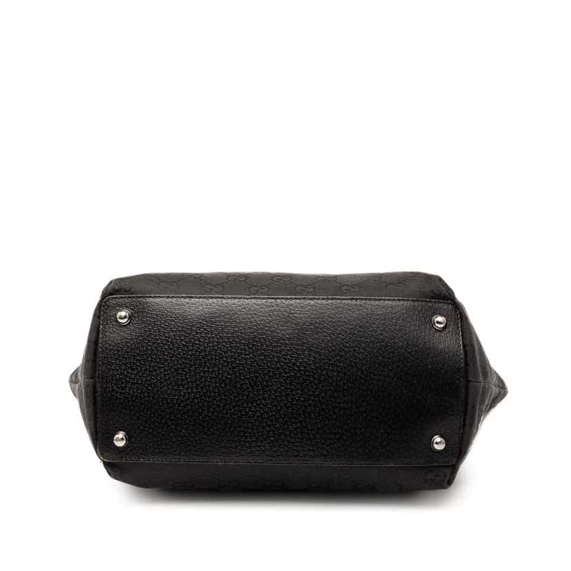 Gucci GG Canvas Eclipse Tote Black Canvas Good condition - Inside View