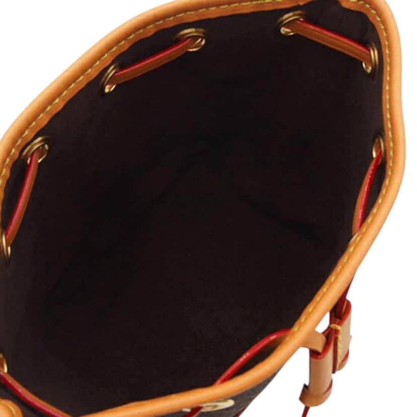 Louis Vuitton Monogram Nano Noe Brown Good condition - Inside View