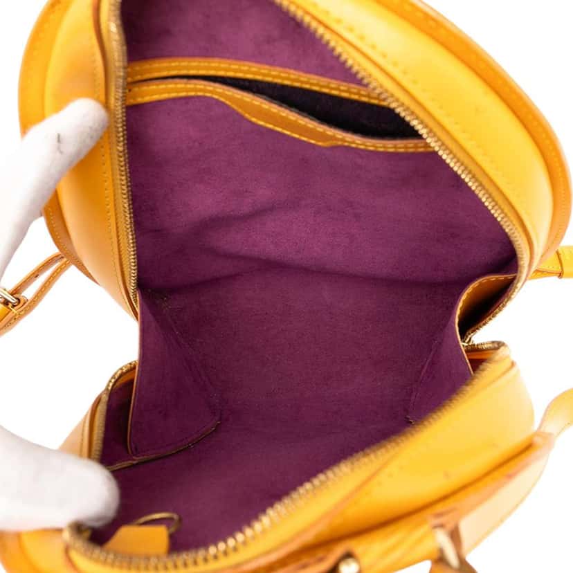Louis Vuitton Epi Mabillon Yellow Leather Good condition - Model View