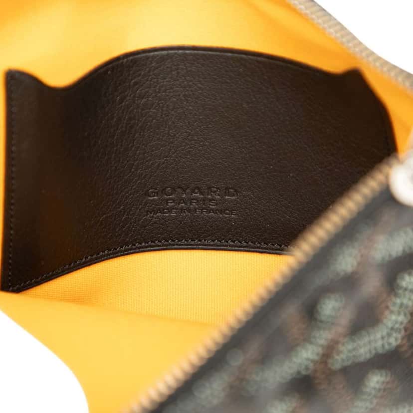 Goyard Goyardine Senat PM Black Canvas Very good condition - Box View