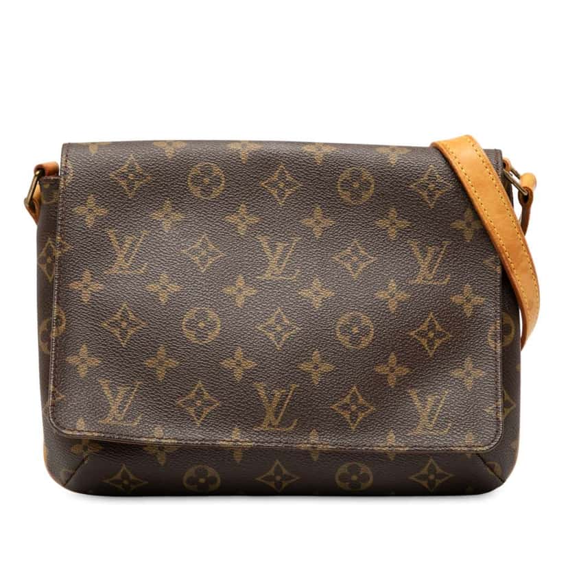 Louis Vuitton Monogram Musette Tango Long Strap Brown Good condition - Front View