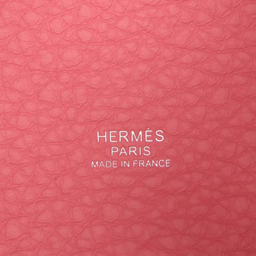 Hermès Clemence Picotin Lock 18 Pink Leather Good condition - Model View