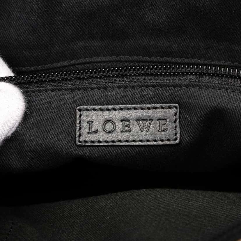Loewe Anagram Canvas Repeat Tote Brown Canvas Good condition - Box View