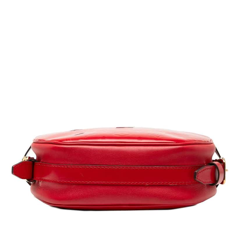 Louis Vuitton Monogram Vernis Boite Chapeau Souple PM Red Leather Very good condition - Inside View
