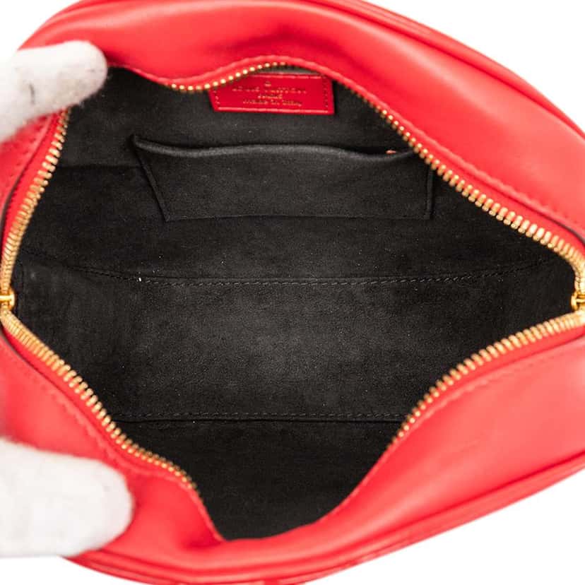 Louis Vuitton Monogram Vernis Boite Chapeau Souple PM Red Leather Very good condition - Model View