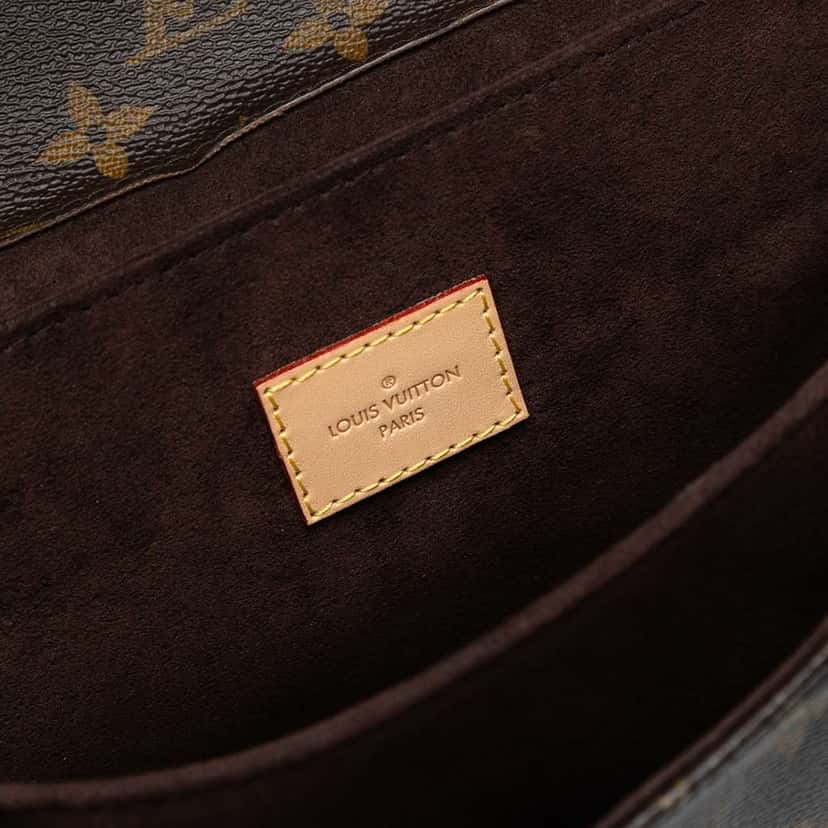 Louis Vuitton Monogram Pochette Metis Brown Good condition - Box View