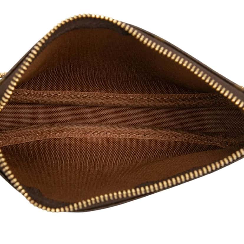 Louis Vuitton Monogram Mini Pochette Accessoires Brown Good condition - Model View