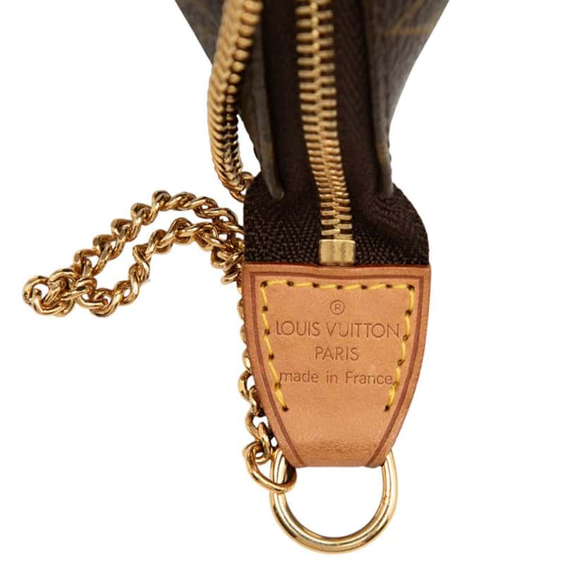 Louis Vuitton Monogram Mini Pochette Accessoires Brown Good condition - Box View