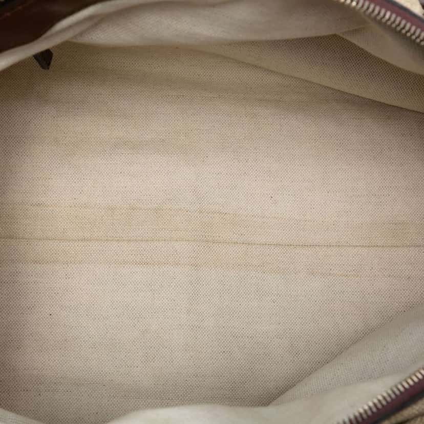 Gucci GG Canvas Sukey Satchel Brown Canvas Good condition - Model View