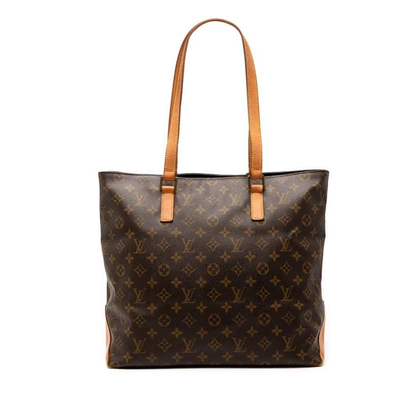 Louis Vuitton Monogram Cabas Mezzo Brown Good condition - Front View