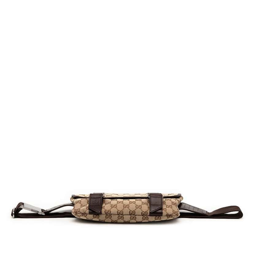 Gucci GG Canvas Belt Bag Brown Canvas Good condition - Inside View