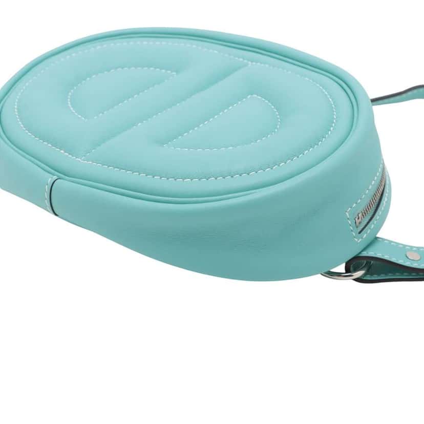 Hermès Swift In The Loop Belt Bag Blue Leather Good condition - Inside View