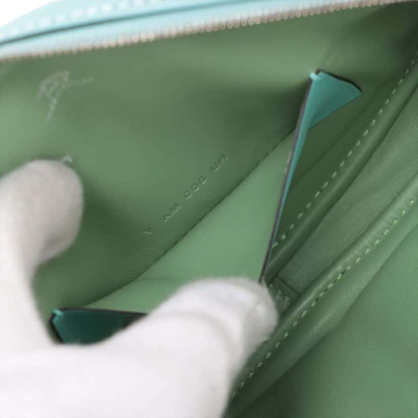 Hermès Swift In The Loop Belt Bag Blue Leather Good condition - Box View