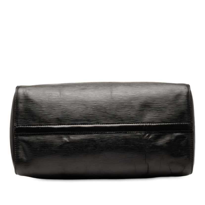 Louis Vuitton Epi Speedy 35 Black Leather Good condition - Inside View