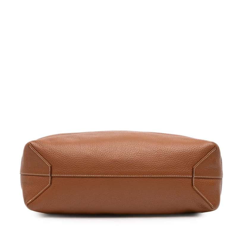 Hermès Clemence Double Sens 36 Brown Leather Good condition - Inside View