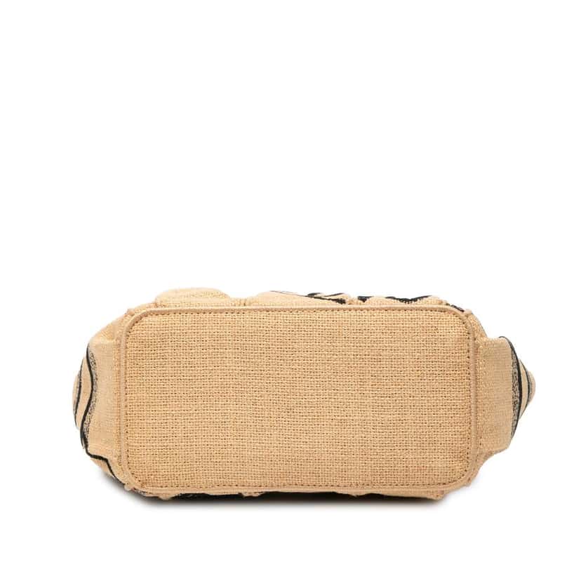 Dior Small Jute Catherine Tote Brown Good condition - Inside View