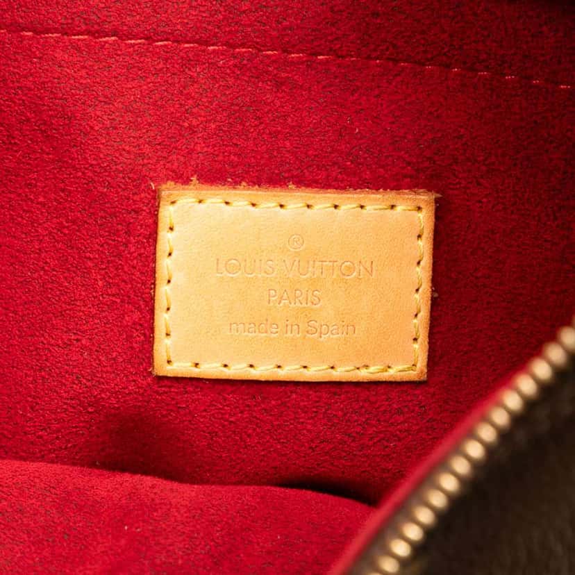 Louis Vuitton Monogram Croissant GM Brown Good condition - Box View