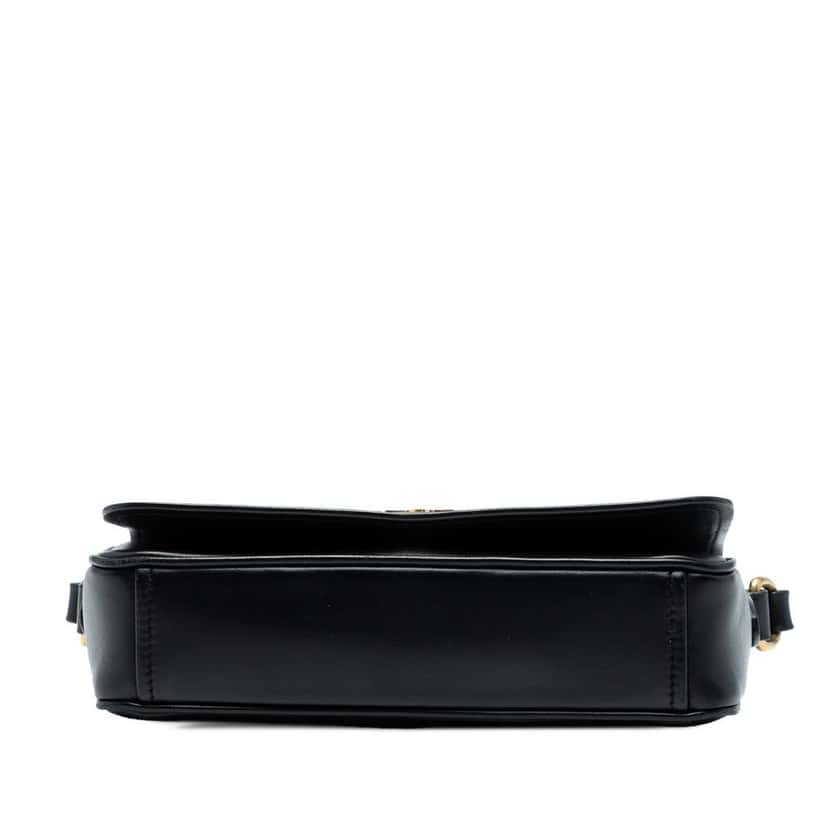 Prada City Calf Flap Crossbody Black Leather Good condition - Inside View