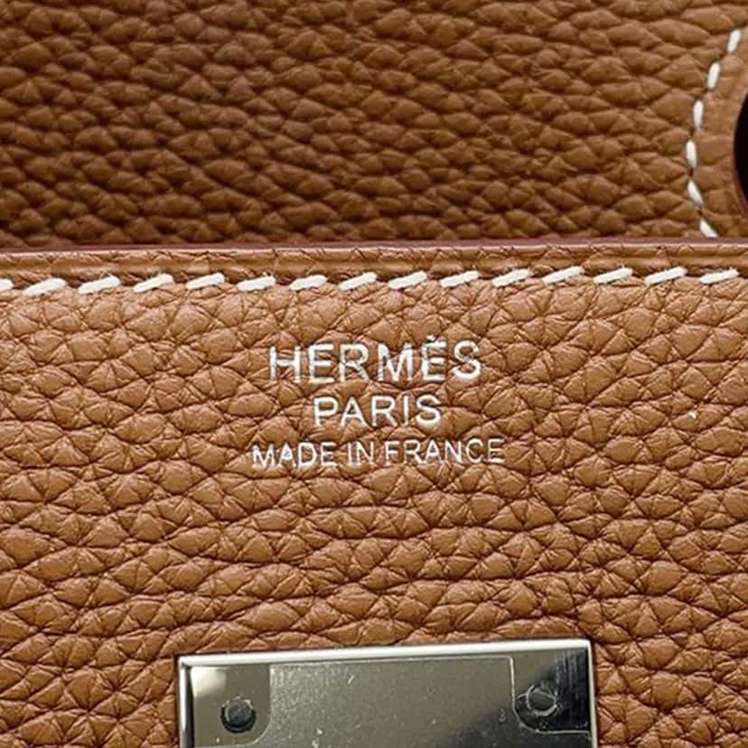 Hermès Togo Birkin Retourne 30 Brown Leather Good condition - Box View