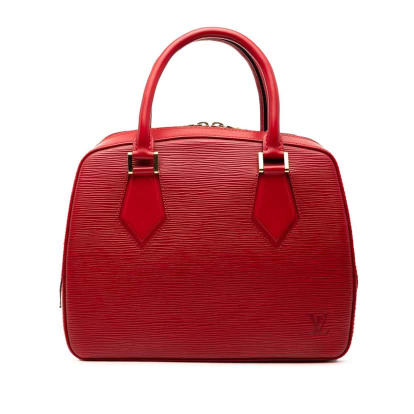 Louis Vuitton Epi Sablons Red Leather Good condition - Front View