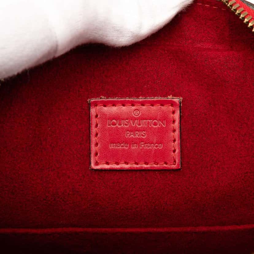 Louis Vuitton Epi Sablons Red Leather Good condition - Box View
