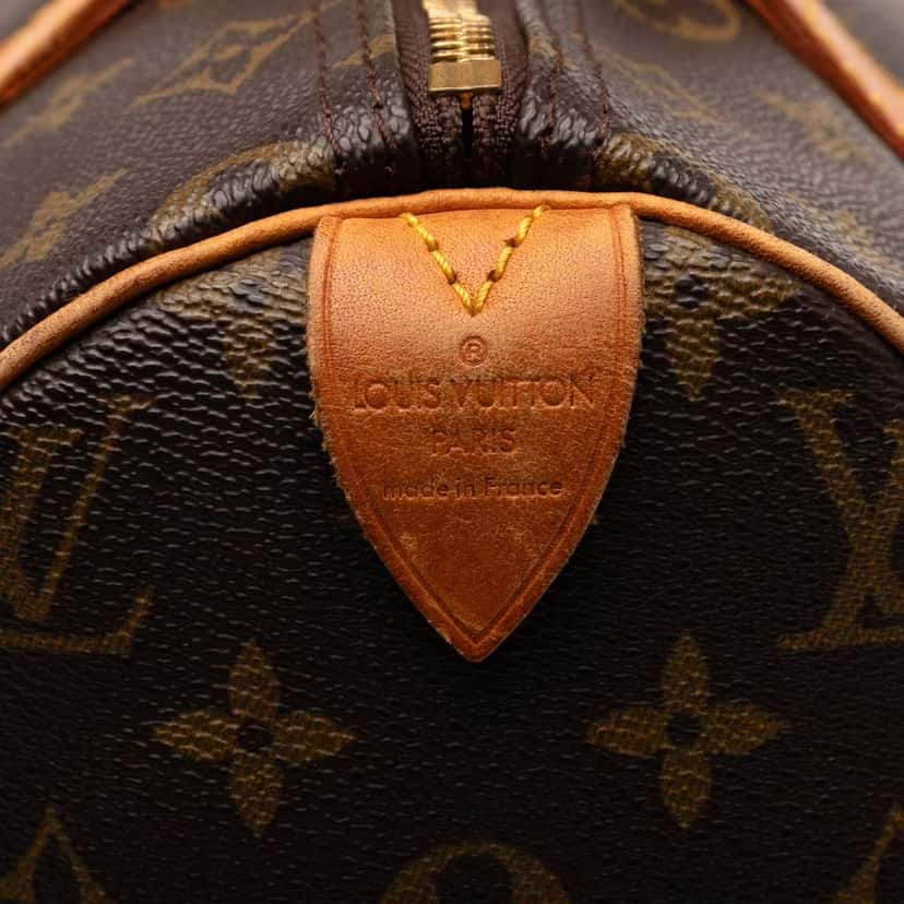 Louis Vuitton Monogram Speedy 30 Brown Good condition - Box View
